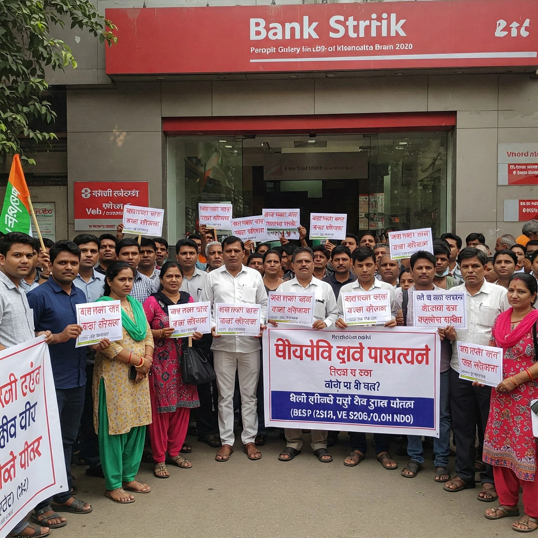 bank unions strike